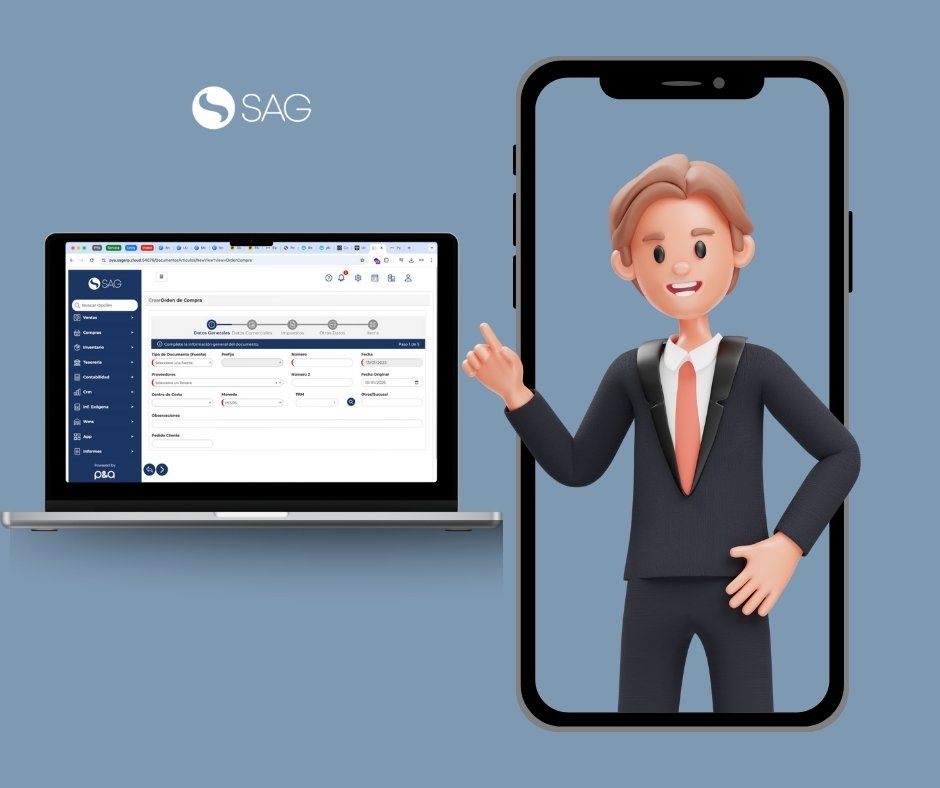 Página SAG Web Introducción